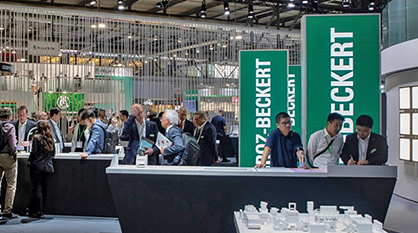 Groz-Beckert Booth at ITMA 23 © 2023 Groz-Beckert Groz-Beckert Booth at ITMA 23 © 2023 Groz-Beckert