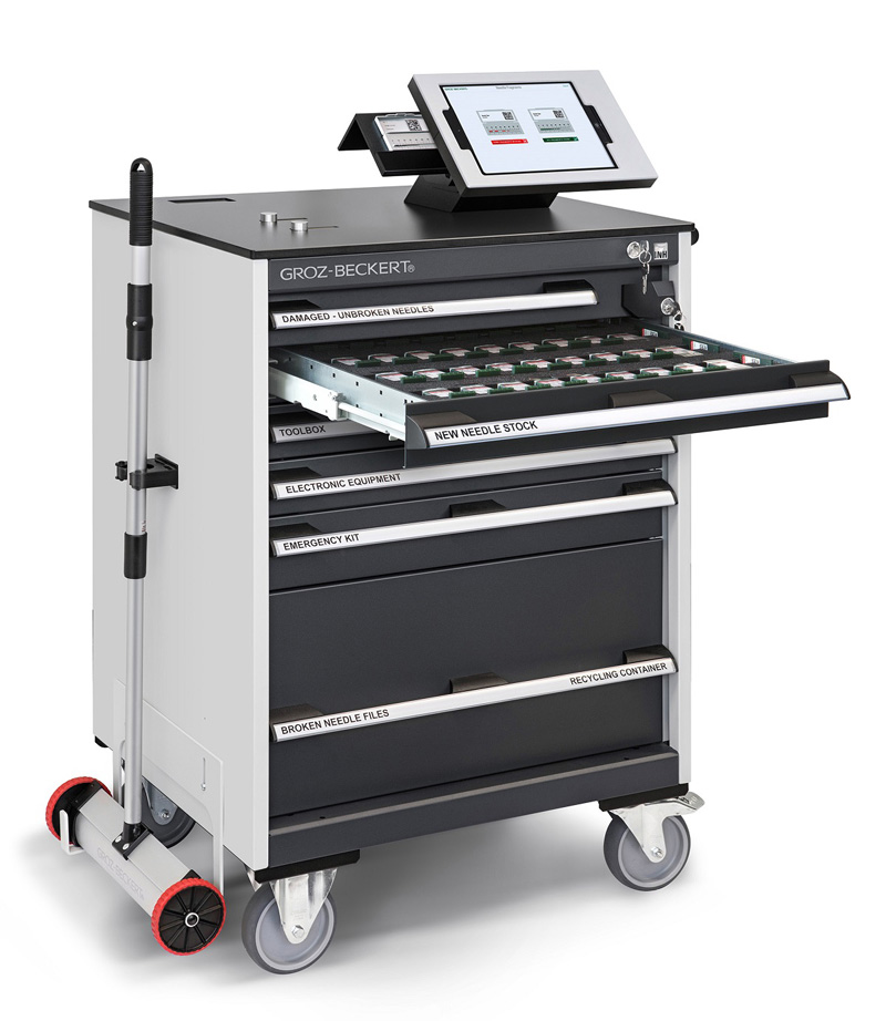 (c) 2024 Groz-Beckert - Sewing INH Trolley (c) 2024 Groz-Beckert - Sewing INH Trolley