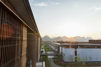 Set in the scenic landscape of Guilin, China, Integral is Esquel’s Sustainable Development Garden that reflects the company’s belief in sustainable economic development. © 2020 ESQUEL Group Set in the scenic landscape of Guilin, China, Integral is Esquel’s Sustainable Development Garden that reflects the company’s belief in sustainable economic development. © 2020 ESQUEL Group