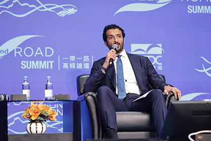 Abdulla Bin Touq Al Marri, Minister of Economy of the UAE, hoped to strengthen connections between Hong Kong and the UAE © 2023 HKTDC