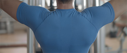 The new DIN SPEC 4868 is the market standard for defining and testing the compression behaviour of sportswear. © Hohenstein The new DIN SPEC 4868 is the market standard for defining and testing the compression behaviour of sportswear. © Hohenstein