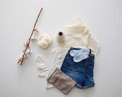 The OEKO-TEX® ORGANIC COTTON certificate can be used for textile raw, intermediate and end products. © Hohenstein The OEKO-TEX® ORGANIC COTTON certificate can be used for textile raw, intermediate and end products. © Hohenstein