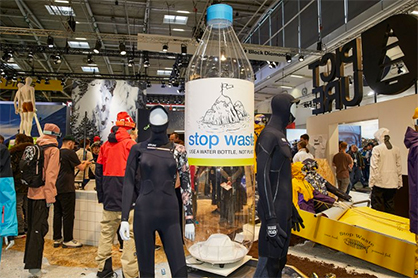 The industry is taking responsibility Image credit: ISPO The industry is taking responsibility Image credit: ISPO