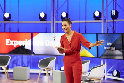 ISPO Re.Start Days, Host Annabelle Mandeng (c) 2020 ISPO