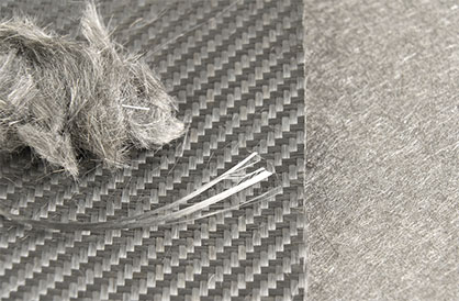 AluCoat cut fibres, yarn, fabric and non-woven for shielding, heating or reinforcing applications © FibreCoat AluCoat cut fibres, yarn, fabric and non-woven for shielding, heating or reinforcing applications © FibreCoat