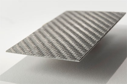 Shielding fibre composite with AluCoat fabric in epoxy matrix © FibreCoat