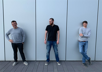 The ITA scientists Dr. Robert Brüll, Alexander Lüking and Richard Haas have won further prizes with their groundbreaking discovery in the start-up The ITA scientists Dr. Robert Brüll, Alexander Lüking and Richard Haas have won further prizes with their groundbreaking discovery in the start-up
