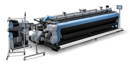 Itema P7300HP V8: Unique weft insertion system and the widest width on the market. Ideal for the full range of technical fabrics with outstanding quality and unparalleled quality. (c) 2018 Itema Itema P7300HP V8: Unique weft insertion system and the widest width on the market. Ideal for the full range of technical fabrics with outstanding quality and unparalleled quality. (c) 2018 Itema