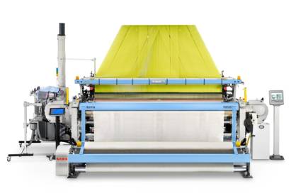 New Itema R9500 Airbag OPW: Sturdy structure and reinforced machine’s components optimized to weave heavy and sophisticated technical fabrics (c) 2017 Itema New Itema R9500 Airbag OPW: Sturdy structure and reinforced machine’s components optimized to weave heavy and sophisticated technical fabrics (c) 2017 Itema