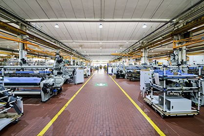 Itema production plant (c) 2020 itema Itema production plant (c) 2020 itema