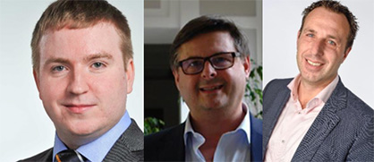 (f.l.t.r.) Markus Schreiber, Francisco Chinesta and Kees Van Iselmuijden (c) 2020 JEC (f.l.t.r.) Markus Schreiber, Francisco Chinesta and Kees Van Iselmuijden (c) 2020 JEC