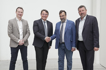 From left to right: Thomas Lepretre, Eric Pierrejean, Roberto Frassine, Raphaël Pleynet © 2023 JEC From left to right: Thomas Lepretre, Eric Pierrejean, Roberto Frassine, Raphaël Pleynet © 2023 JEC