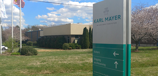The building of KARL MAYER North America © 2020 KARL MAYER The building of KARL MAYER North America © 2020 KARL MAYER