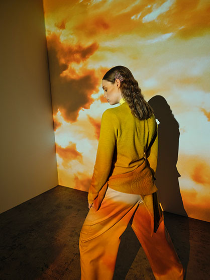 Samples of the latest STOLL trend collection WONDERFUL © 2022 KARL MAYER Samples of the latest STOLL trend collection WONDERFUL © 2022 KARL MAYER