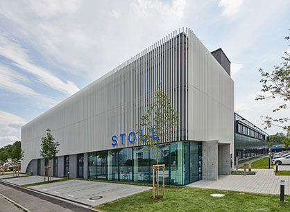 The new STOLL customer center © 2022 KARL MAYER