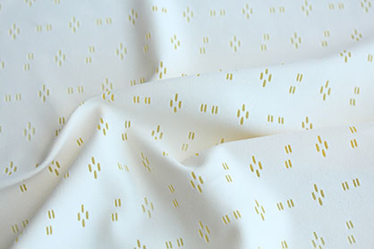 Soft sportswear fabric produced on the RSJ 4/1 ON, with an excellent climate-controlling effect, thanks to the breathable mesh design and the processing of Meryl® Cool EcoDye yarn with a cooling effect on the inside (c) 2019 KARL MAYER Soft sportswear fabric produced on the RSJ 4/1 ON, with an excellent climate-controlling effect, thanks to the breathable mesh design and the processing of Meryl® Cool EcoDye yarn with a cooling effect on the inside (c) 2019 KARL MAYER