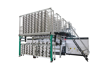 OJ 91/1 B machine. (c) 2019 KARL MAYER OJ 91/1 B machine. (c) 2019 KARL MAYER