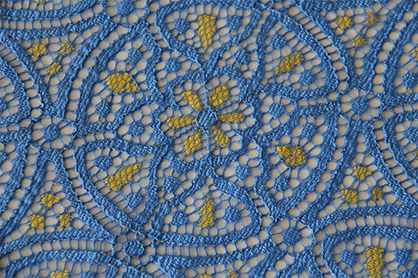 Lace patterns produced on the successful LACE.EXPRESS machine (c) 2018 KARL MAYER Lace patterns produced on the successful LACE.EXPRESS machine (c) 2018 KARL MAYER