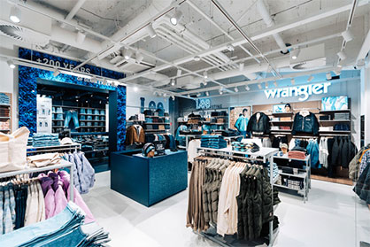 Texdata International - Lee® and Wrangler® Jeans to open a joint denim  store in Berlin, with more European flagship stores to follow