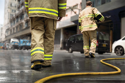LENZING™, Ind, LENZING™ for Protective Wear, protective waer, firemen © 2023 Lenzing LENZING™, Ind, LENZING™ for Protective Wear, protective waer, firemen © 2023 Lenzing