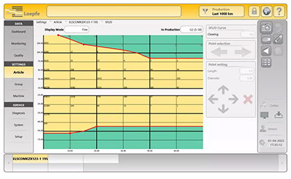 Monitoring length of 80 meters for SFI/D clearing Monitoring length of 80 meters for SFI/D clearing