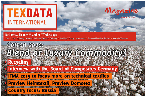 TexData Magazin Cober 4 / 2013 TexData Magazin Cober 4 / 2013