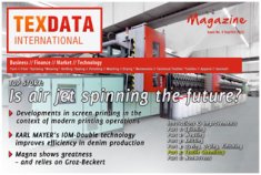 The cover of issue 9/10 of the TexData Magazine The cover of issue 9/10 of the TexData Magazine