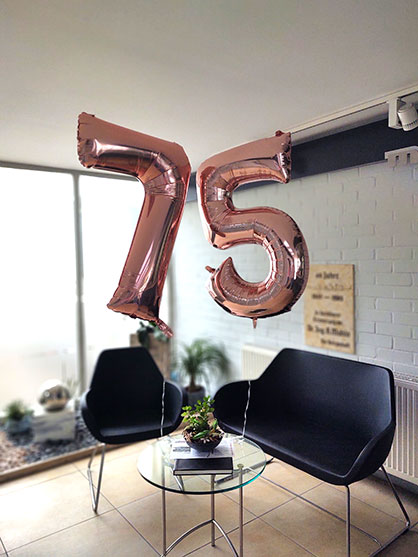 Mahlo 75 years balloon (c) 2020 Mahlo Mahlo 75 years balloon (c) 2020 Mahlo