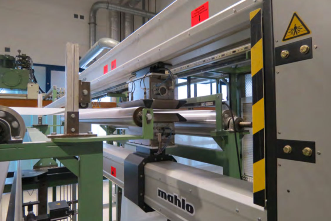 Gravimat DFI installation at Kirson Industrial Reinforcements GmbH (c) 2020 Mahlo Gravimat DFI installation at Kirson Industrial Reinforcements GmbH (c) 2020 Mahlo