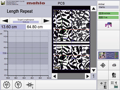 Trend diagram repeat measurement (c) 2020 Mahlo Trend diagram repeat measurement (c) 2020 Mahlo
