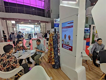 Already on the first day there was a lot going on at the booth! © 2022 Mahlo Already on the first day there was a lot going on at the booth! © 2022 Mahlo