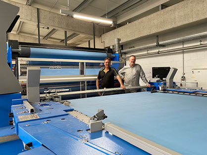 Equipment manager Peter Klein and Uwe Briede, head of maintenance, are more than satisfied with the new facility. © 2023 Mahlo Equipment manager Peter Klein and Uwe Briede, head of maintenance, are more than satisfied with the new facility. © 2023 Mahlo
