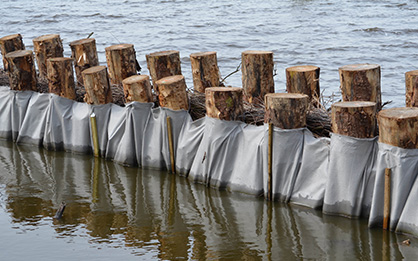 Dike reinforcement © Adobe Stock Dike reinforcement © Adobe Stock