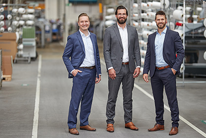 The Mayer & Cie. Management team (from left to right): Marcus Mayer, Sebastian Mayer, Benjamin Mayer. Photo: Ralph Koch for Mayer & Cie. The Mayer & Cie. Management team (from left to right): Marcus Mayer, Sebastian Mayer, Benjamin Mayer. Photo: Ralph Koch for Mayer & Cie.