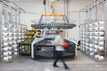 Quality, upgrades, spare parts and service: Key components for long machine life. Photo: Ralph Koch for Mayer & Cie. Quality, upgrades, spare parts and service: Key components for long machine life. Photo: Ralph Koch for Mayer & Cie.