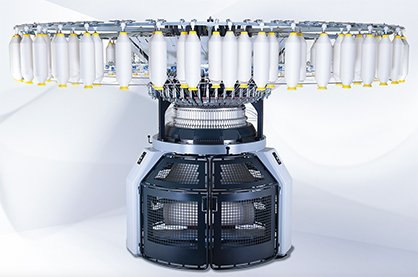 The Spinit 3.0 E combines spinning, cleaning and knitting in one machine. (c) 2018 Mayer & Cie The Spinit 3.0 E combines spinning, cleaning and knitting in one machine. (c) 2018 Mayer & Cie