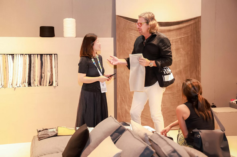 A comprehensive home textiles platform for international sourcing and industry exchange. (Photo: Messe Frankfurt) A comprehensive home textiles platform for international sourcing and industry exchange. (Photo: Messe Frankfurt)