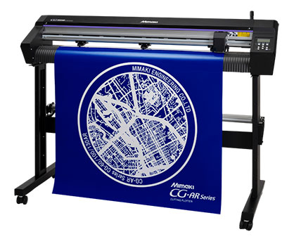 The CG-AR Series offers improved entry-level plotting cutters to accomplish shorter delivery times © 2022 Mimaki The CG-AR Series offers improved entry-level plotting cutters to accomplish shorter delivery times © 2022 Mimaki