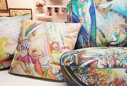 Textile applications created with Texcol® paper from Coldenhove © 2023 Mimaki