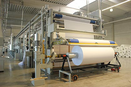 A European Montex range for the production of digital print substrates. (c) 2019 Monforts A European Montex range for the production of digital print substrates. (c) 2019 Monforts