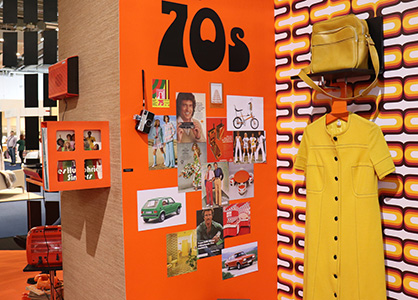 Looking back to the 1970s at Heimtextil 2020. (c) 2020 Monforts Looking back to the 1970s at Heimtextil 2020. (c) 2020 Monforts
