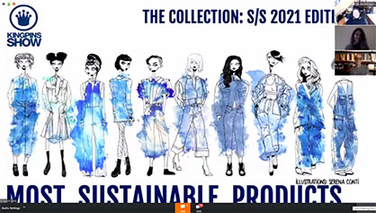 Monforts customers dominated in the Kingpins 2021 Most Sustainable Products (MSP) design collection. (c) 2020 Monforts Monforts customers dominated in the Kingpins 2021 Most Sustainable Products (MSP) design collection. (c) 2020 Monforts