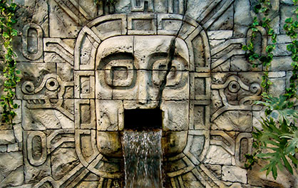 Aztec stone statue detail. © Shutterstock Aztec stone statue detail. © Shutterstock