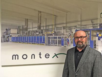 Montex Maschinenfabrik plant manager Gert Hanzl (c) 2019 Monforts Montex Maschinenfabrik plant manager Gert Hanzl (c) 2019 Monforts
