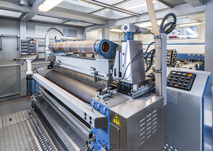 (c)2022 Monforts - Montex®Coat unit integrated into the full technical textiles pilot line at the Monforts ATC. (c)2022 Monforts - Montex®Coat unit integrated into the full technical textiles pilot line at the Monforts ATC.
