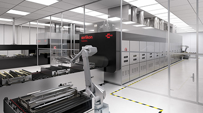INUBIA I (ePD): Integrated equipment for the metallisation of plastics (ePD). © 2022 Oerlikon INUBIA I (ePD): Integrated equipment for the metallisation of plastics (ePD). © 2022 Oerlikon