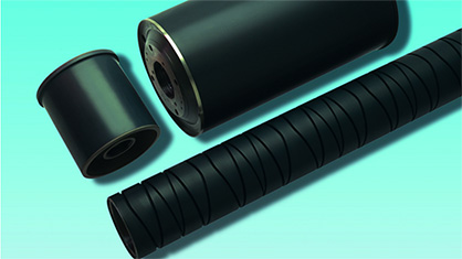 Godet or groove roller shells can benefit from a repair coating. (c) 2018 Oerlikon Godet or groove roller shells can benefit from a repair coating. (c) 2018 Oerlikon