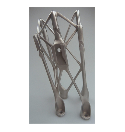 Additively manufactured metal bracket for space applications, © RUAG (c) 2018 Oerlikon Additively manufactured metal bracket for space applications, © RUAG (c) 2018 Oerlikon