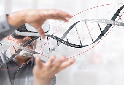 A new digital world with augmented and virtual reality technologies as alternatives to real trade fairs? Modern communication platforms must prove whether there is acceptance of these among exhibitors and visitors (c) 2020 Oerlikon