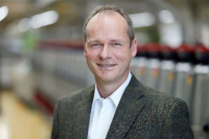 Robin Hefter is in charge of technical yarns at Gebr. Otto. © 2022 Gebr. Otto Robin Hefter is in charge of technical yarns at Gebr. Otto. © 2022 Gebr. Otto